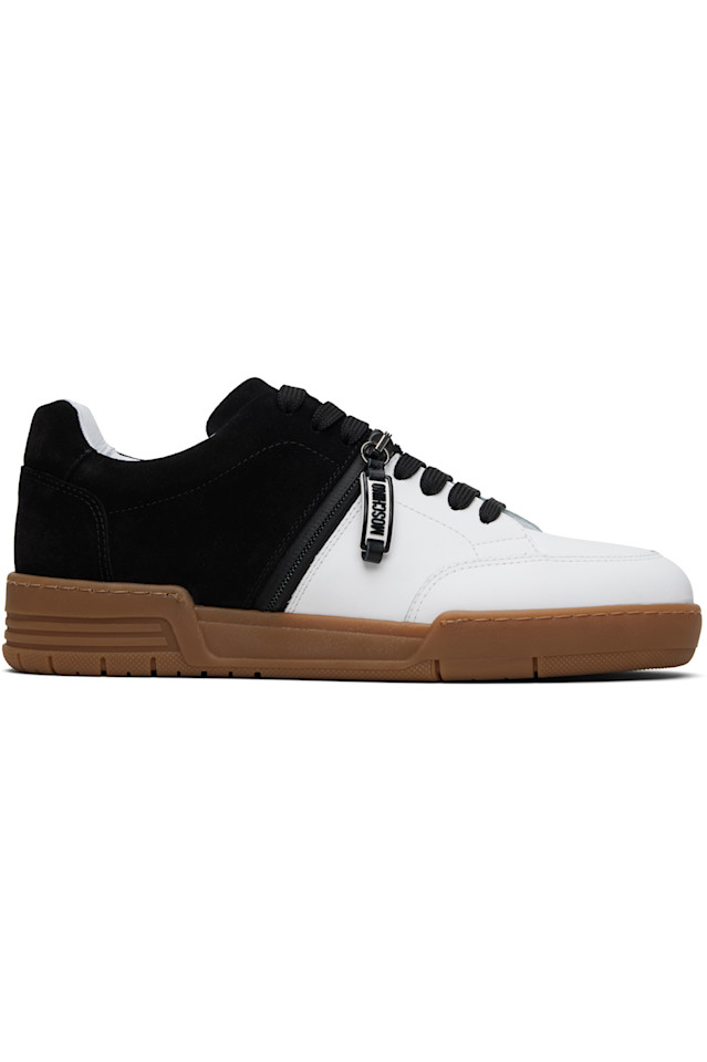 Moschino Черно-Белые кроссовки для стритбола
Moschino Черно-Белые кроссовки для стритбола