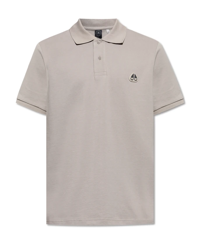 Поло с нашивкой с логотипом Moose Knuckles, серый
Поло с нашивкой с логотипом Moose Knuckles, серый