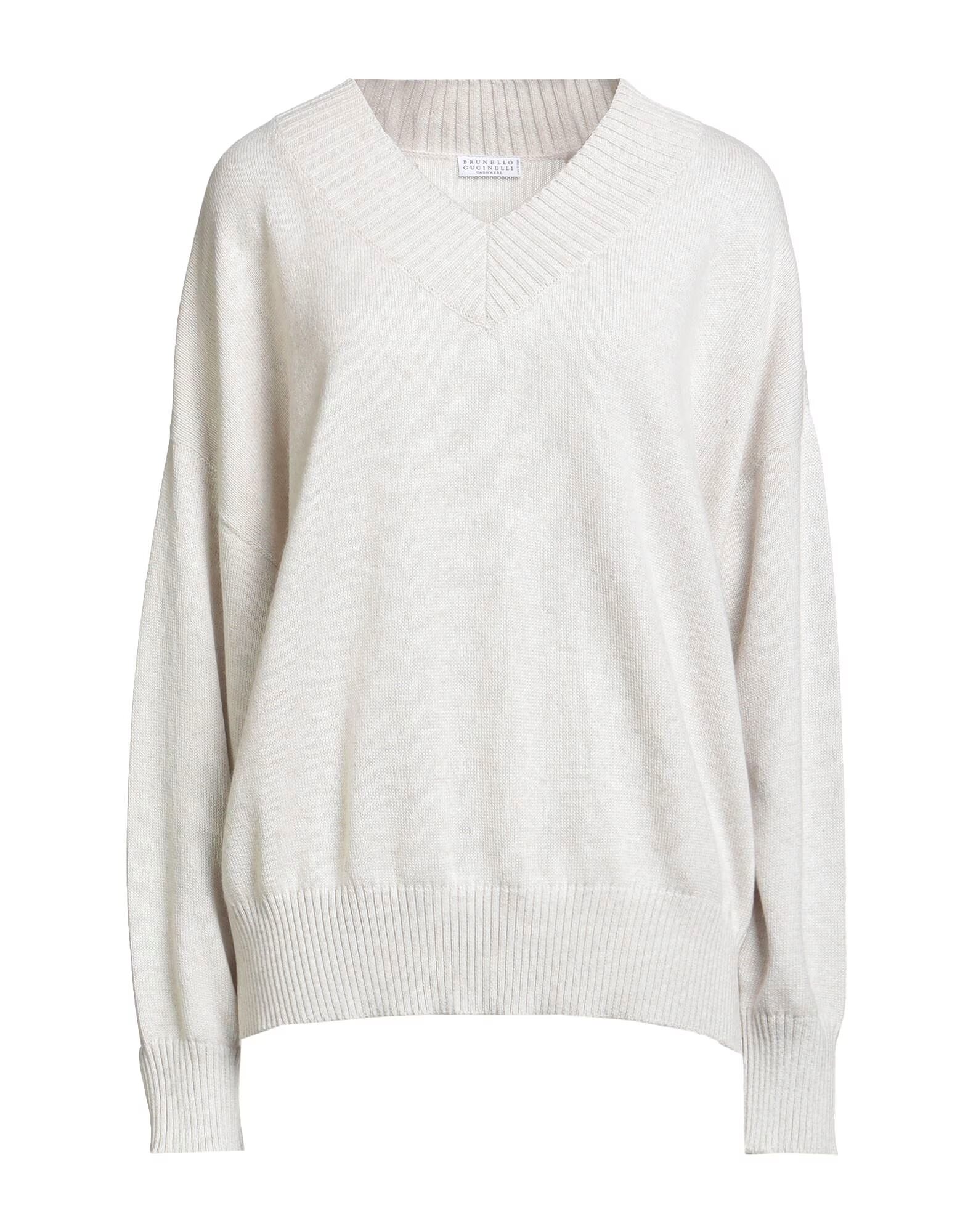 Свитер Cashmere Brunello Cucinelli, светло-серый
Свитер Cashmere Brunello Cucinelli, светло-серый