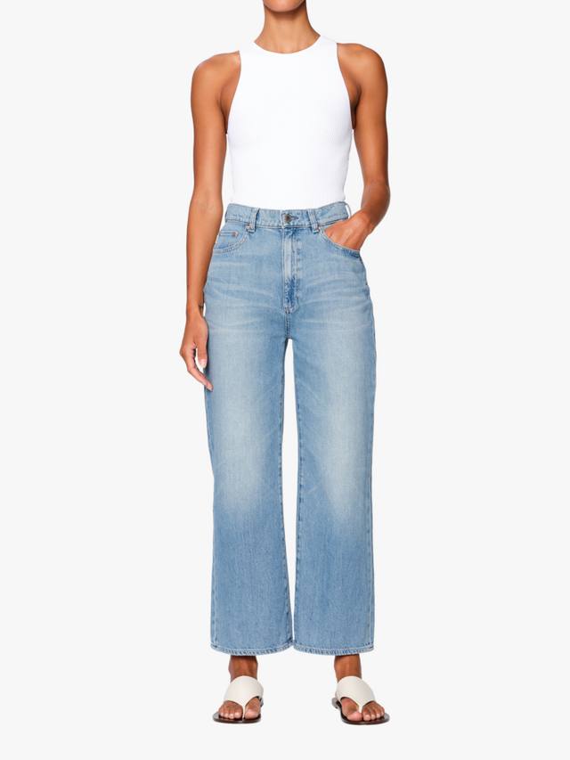 Укороченные джинсы hepburn с высокой посадкой и широкими штанинами DL1961, светло-синий
Укороченные джинсы hepburn с высокой посадкой и широкими штанинами DL1961, светло-синий