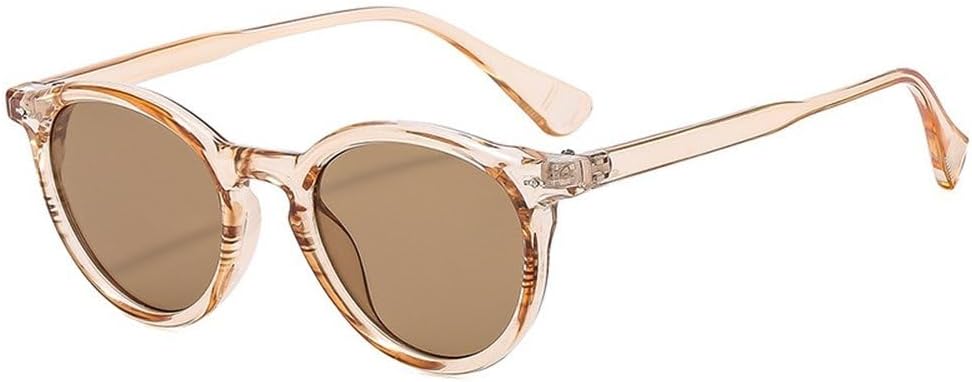 Ретро круглые панк-солнцезащитные очки для мужчин с заклепками, защита от УФ-излучения UV400, модные двухцветные женские солнцезащитные очки с леопардовым принтом SKFGNX, Champagne Tea
Ретро круглые панк-солнцезащитные очки для мужчин с заклепками, защита от УФ-излучения UV400, модные двухцветные женские солнцезащитные очки с леопардовым принтом SKFGNX, Champagne Tea