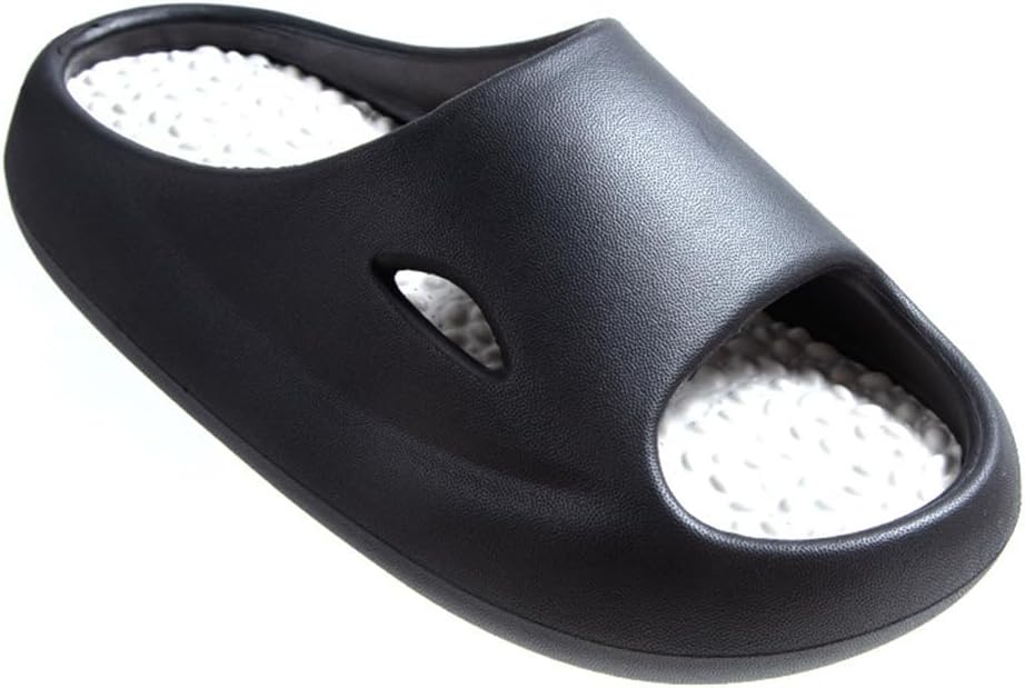 Шлепанцы Cloud Slides для женщин и мужчин, EVA, нескользящие, супермягкие, быстросохнущие, быстросохнущие, для душа, ванной комнаты, массажные, для дома и улицы (Размер: EU 44/45, Цвет: белый) Bydzkj
Шлепанцы Cloud Slides для женщин и мужчин, EVA, нескользящие, супермягкие, быстросохнущие, быстросохнущие, для душа, ванной комнаты, массажные, для дома и улицы (Размер: EU 44/45, Цвет: белый) Bydzkj