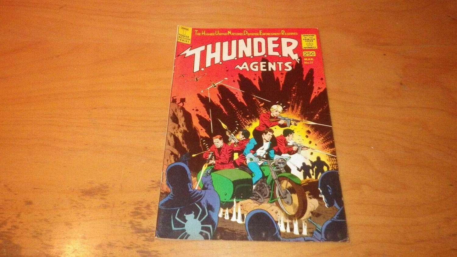 Thunder Agents #11, March 1967 (Tower Comics)
Thunder Agents #11, March 1967 (Tower Comics)