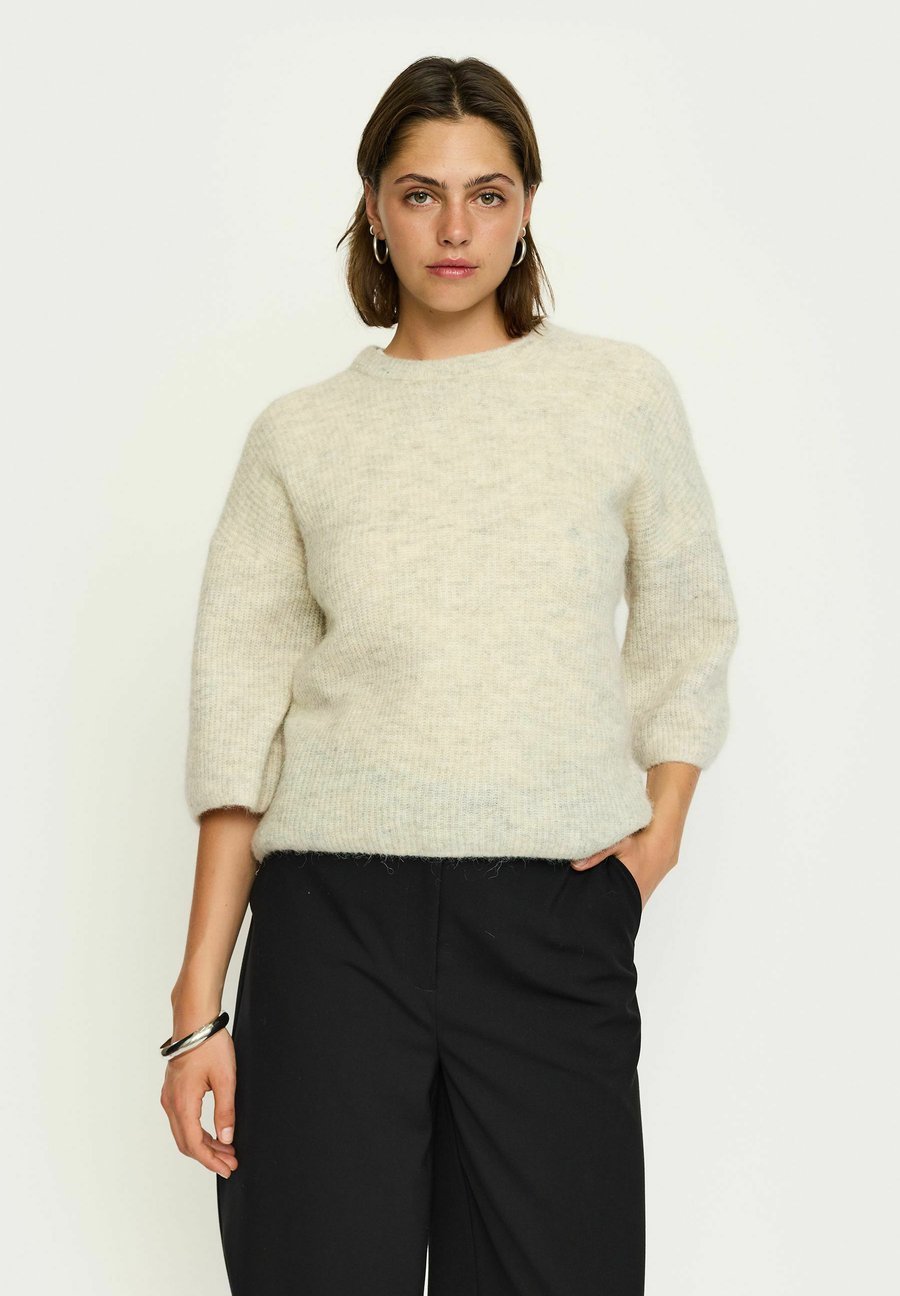 Джемпер Soft Rebels HEMA, Pumice Stone Mélange/Beige
Джемпер Soft Rebels HEMA, Pumice Stone Mélange/Beige