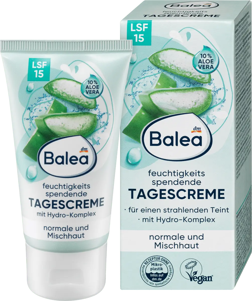 Крем для лица увлажняющий 50 мл. Balea
Крем для лица увлажняющий 50 мл. Balea