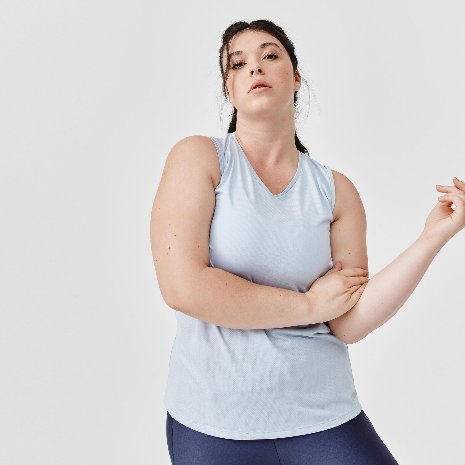 Женская дышащая майка для бега Dry - серая Kalenji
Женская дышащая майка для бега Dry - серая Kalenji