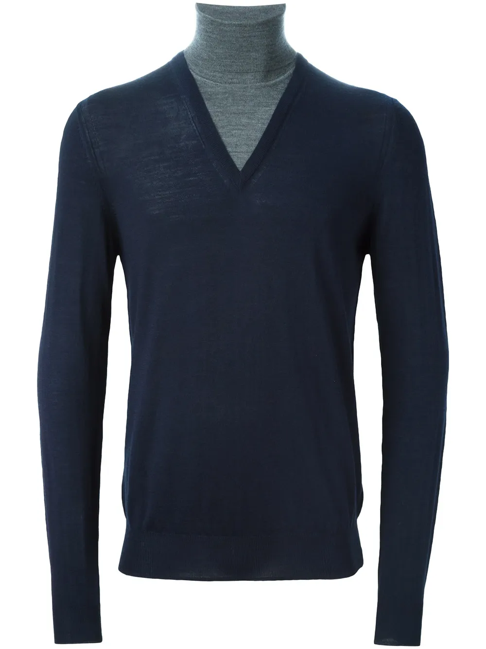 Свитер с высоким горлышком Paolo Pecora, синий
Свитер с высоким горлышком Paolo Pecora, синий