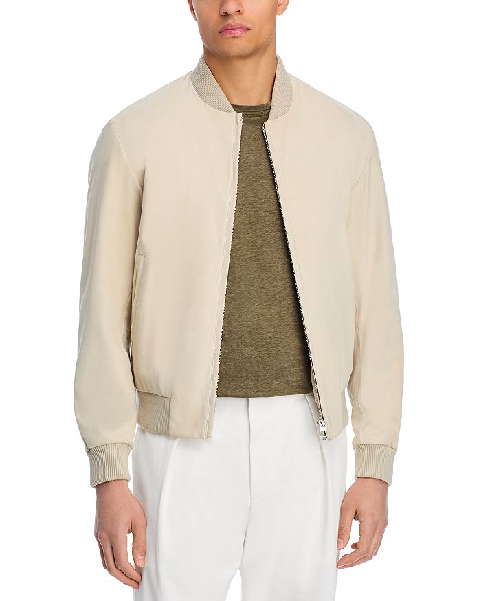 Куртка-бомбер David Beckham Milo BOSS, коричневый/бежевый
Куртка-бомбер David Beckham Milo BOSS, коричневый/бежевый