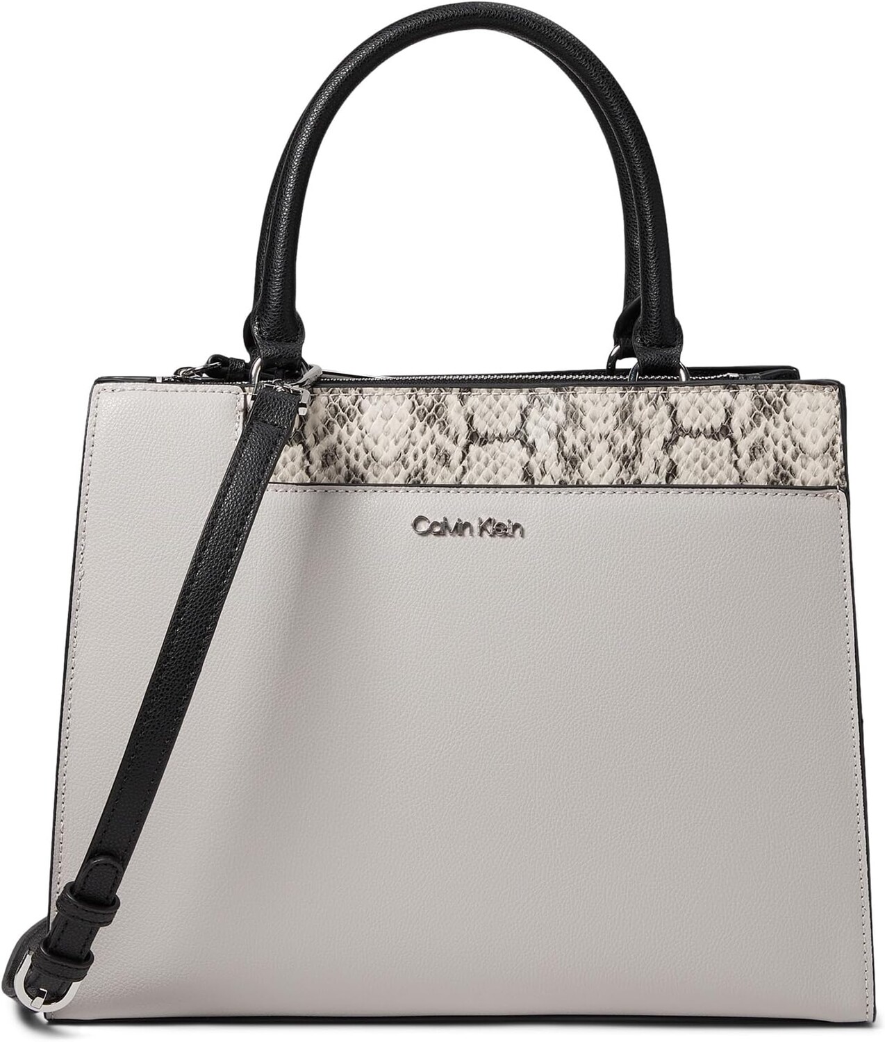 Сумка Calvin Klein Edie Tailored Satchel, цвет Dove/Black, Черный, Сумка Calvin Klein Edie Tailored Satchel, цвет Dove/Black
Сумка Calvin Klein Edie Tailored Satchel, цвет Dove/Black, Черный, Сумка Calvin Klein Edie Tailored Satchel, цвет Dove/Black