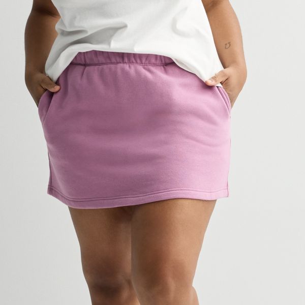 Юбка-трапеция из флиса больших размеров для юниоров So, цвет shady orchid 
Юбка-трапеция из флиса больших размеров для юниоров So, цвет shady orchid