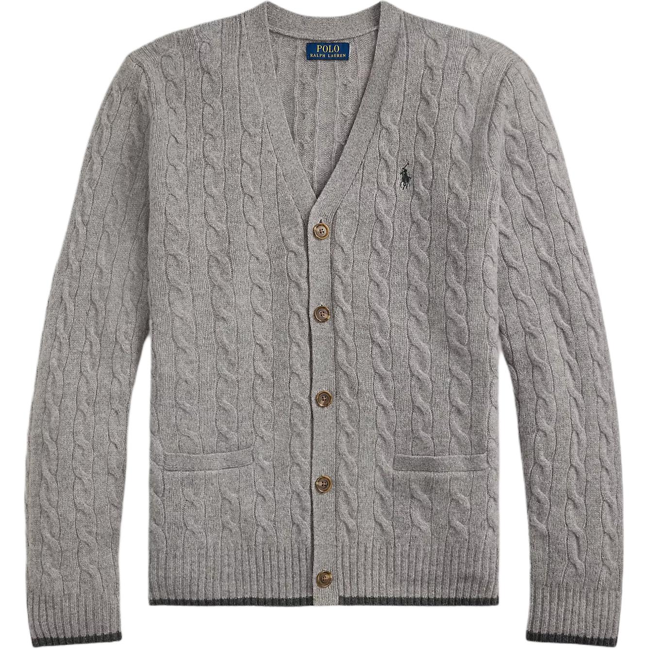 Кардиган с узором "косичка" Polo Ralph Lauren, серый
Кардиган с узором "косичка" Polo Ralph Lauren, серый