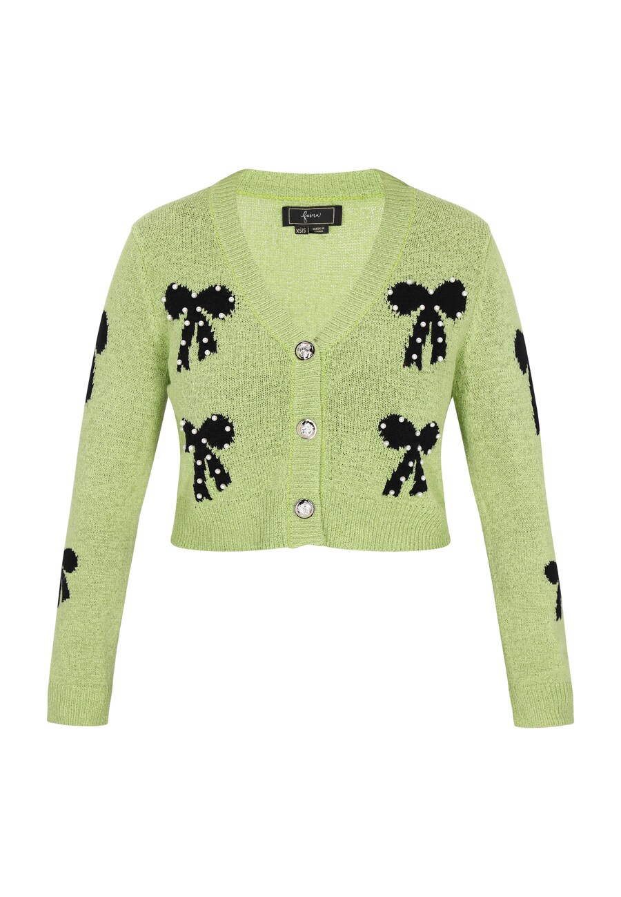 Вязаный кардиган faina, светло-зеленый
Вязаный кардиган faina, светло-зеленый