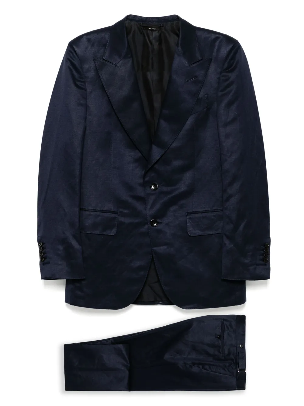 Костюм с однобортным пиджаком TOM FORD, синий
Костюм с однобортным пиджаком TOM FORD, синий