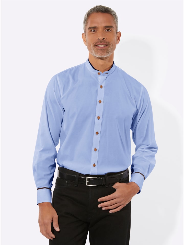 Рубашка с длинными рукавами синего цвета Sieh an!
Рубашка с длинными рукавами синего цвета Sieh an!