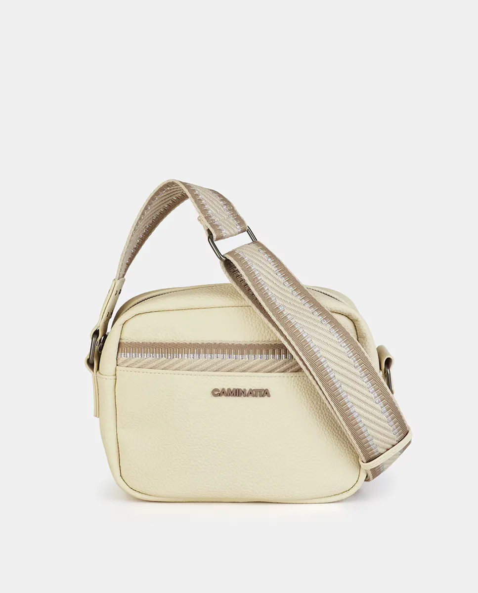 Кроссбоди цвета слоновой кости Caminatta, бежевый
Кроссбоди цвета слоновой кости Caminatta, бежевый