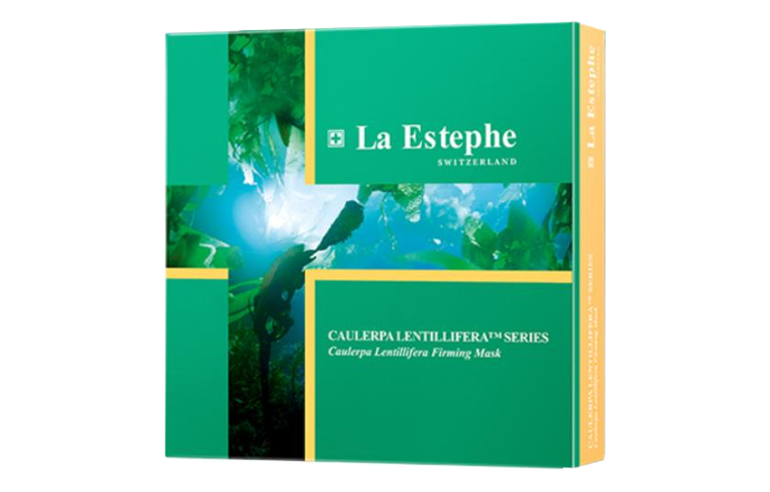 LaEstephe Зеленая икорная эссенция освежающая подтягивающая маска для лица увлажняющая и питательная 6 шт/уп 6 шт*3 уп