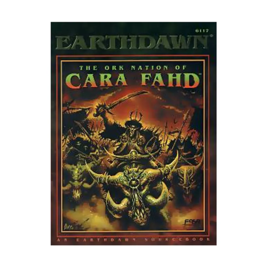 Ork Nation of Cara Fahd, Earthdawn (1st Edition) (FASA), мягкая обложка
Ork Nation of Cara Fahd, Earthdawn (1st Edition) (FASA), мягкая обложка