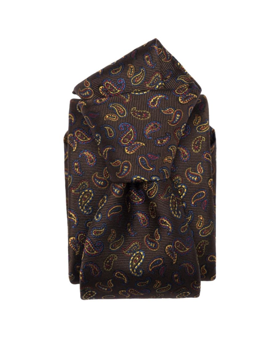 Мужской шелковый жаккардовый галстук Sambuco Elizabetta, Caffe
Мужской шелковый жаккардовый галстук Sambuco Elizabetta, Caffe