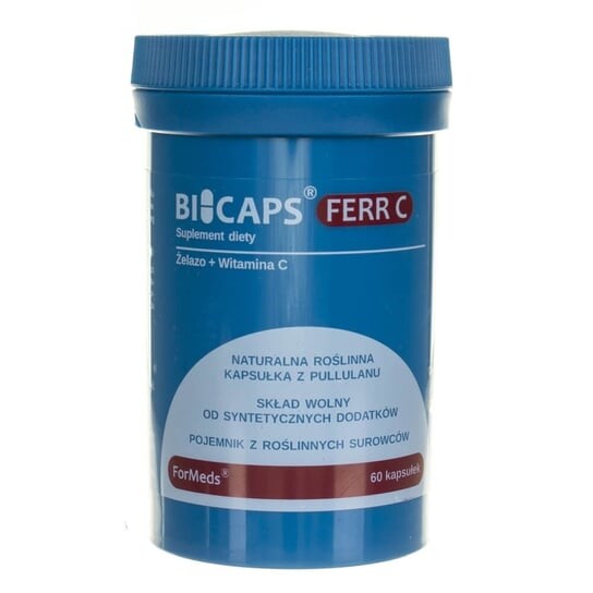 Formeds, Биологически активная добавка Bicaps Ferr C, 60 капсул
Formeds, Биологически активная добавка Bicaps Ferr C, 60 капсул