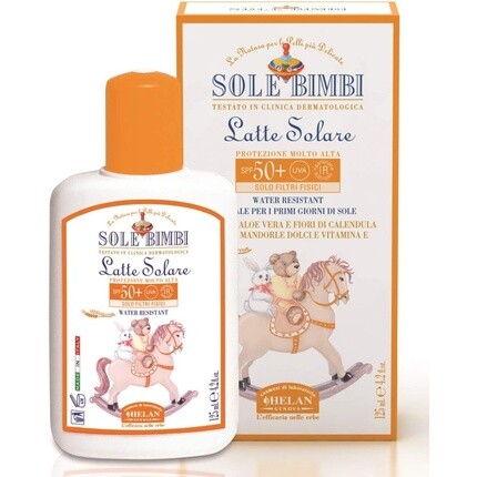 Sun Baby Sun Молочко для защиты от солнца с очень высоким SPF 50+ 125 мл Helan
Sun Baby Sun Молочко для защиты от солнца с очень высоким SPF 50+ 125 мл Helan