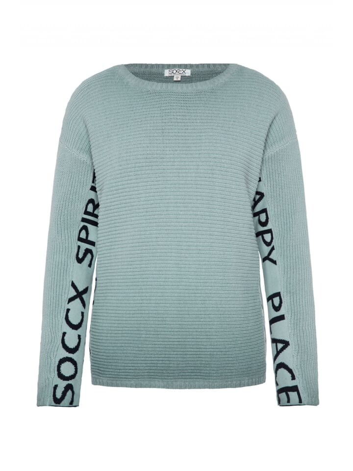 Пуловер soccx, голубой
Пуловер soccx, голубой