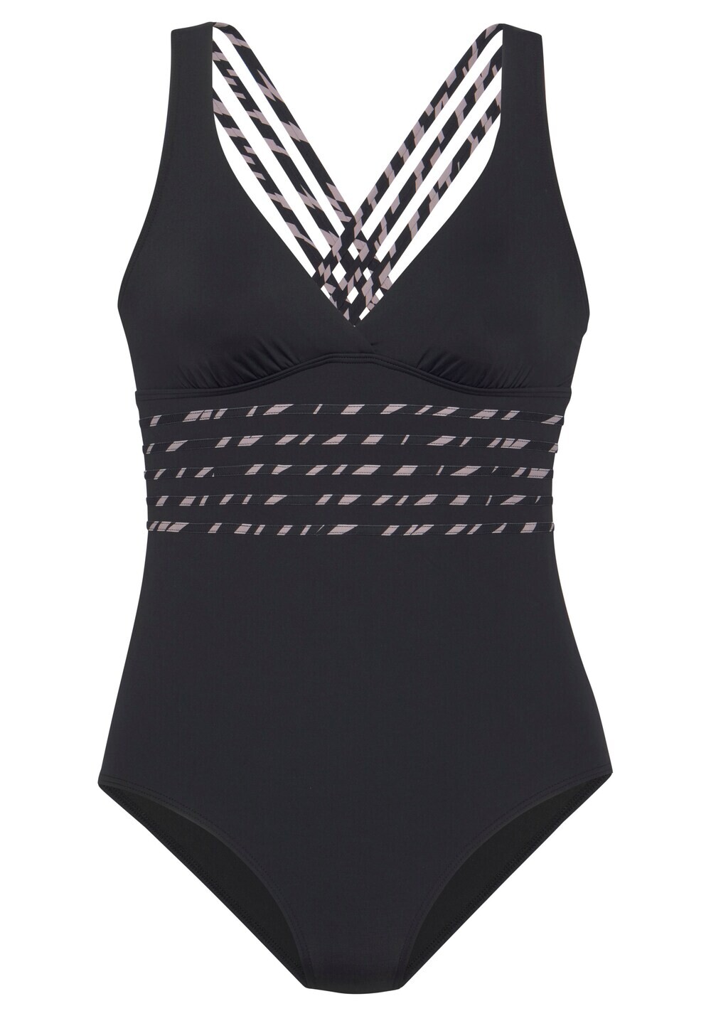 Купальник без косточек Lascana, черный
Купальник без косточек Lascana, черный