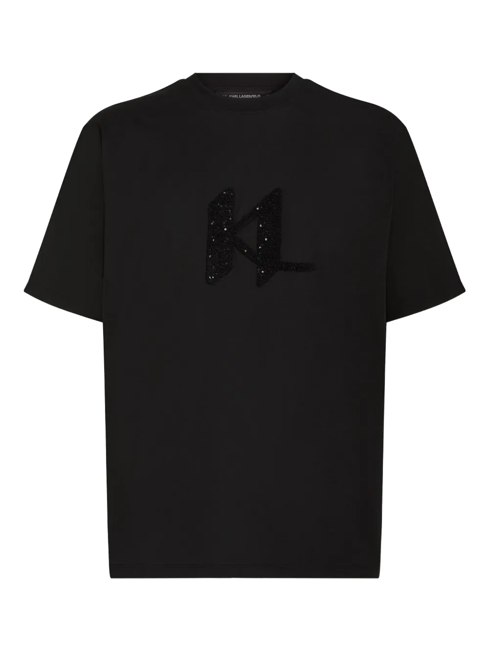 Футболка с пайетками KARL LAGERFELD, черный
Футболка с пайетками KARL LAGERFELD, черный
