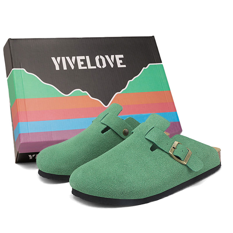 YIVELOVE Устойчивые к истиранию нескользящие тапочки с закрытым носком унисекс травянисто-зеленого цвета, цвет Grass Green
YIVELOVE Устойчивые к истиранию нескользящие тапочки с закрытым носком унисекс травянисто-зеленого цвета, цвет Grass Green