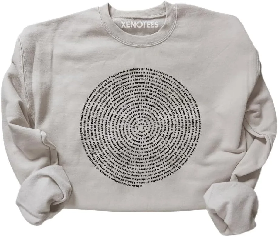 Свитшот Animal Collective Nouns List of 100 Cotton Blend Xenotees
Свитшот Animal Collective Nouns List of 100 Cotton Blend Xenotees