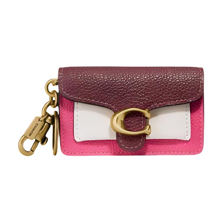 COACH Кожаный картхолдер с монетницей для женщин в бордовом, розовом и белом цветах
COACH Кожаный картхолдер с монетницей для женщин в бордовом, розовом и белом цветах