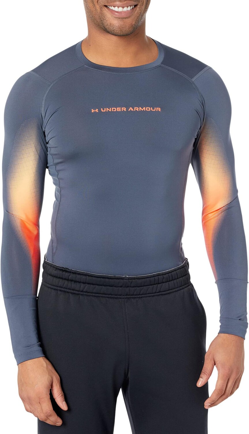 Лонгслив Under Armour Heatgear Armour Novelty Fitted Long Sleeve, цвет Downpour Gray/After Burn
Лонгслив Under Armour Heatgear Armour Novelty Fitted Long Sleeve, цвет Downpour Gray/After Burn