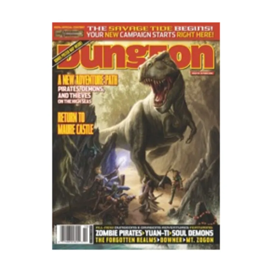 Журнал #139 "Savage Tides Starts Now! Greater Halls of Maure Castle", Dungeon Magazine #101 - #150 
Журнал #139 "Savage Tides Starts Now! Greater Halls of Maure Castle", Dungeon Magazine #101 - #150