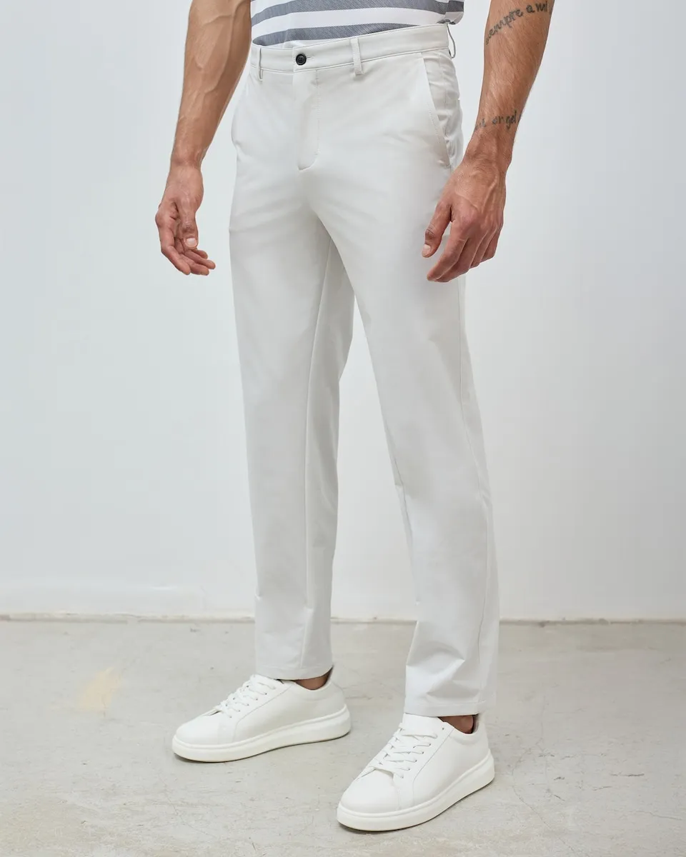 Мужские брюки зауженного кроя бежевого цвета Sepiia
Мужские брюки зауженного кроя бежевого цвета Sepiia