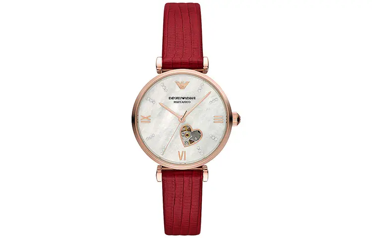 EMPORIO ARMANI Часы Stars Collection Wrist Watch Automatic Mechanical Movement Leather Strap White Dial Women's Watch, White Dial
EMPORIO ARMANI Часы Stars Collection Wrist Watch Automatic Mechanical Movement Leather Strap White Dial Women's Watch, White Dial