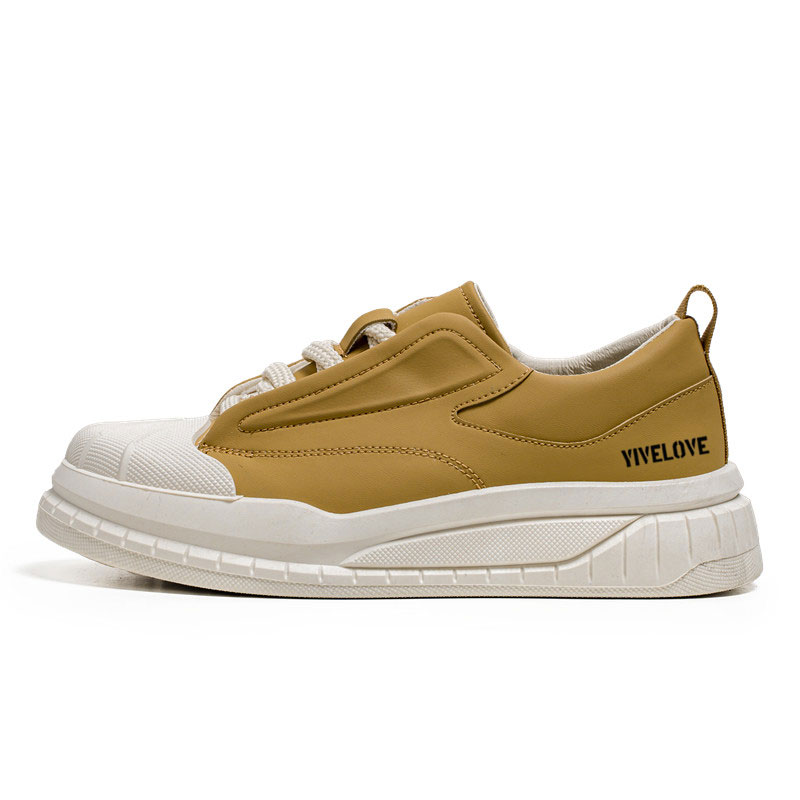 YIVELOVE Антискользящие и износостойкие легкие низкие скейтерские кроссовки мужские - желтые, цвет Yellow
YIVELOVE Антискользящие и износостойкие легкие низкие скейтерские кроссовки мужские - желтые, цвет Yellow