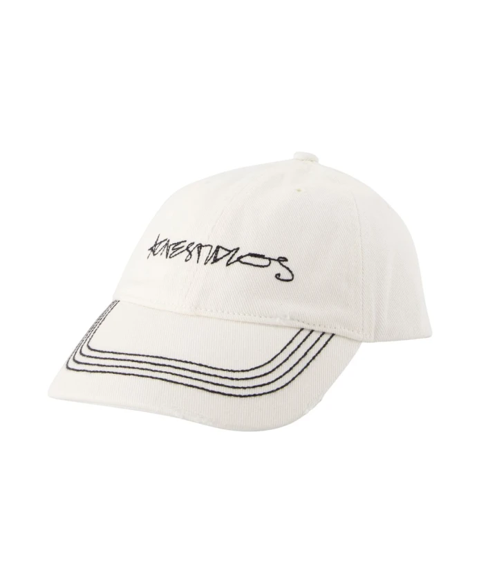 Белая хлопковая шапка, изготовленная во Вьетнаме. Acne Studios, белый
Белая хлопковая шапка, изготовленная во Вьетнаме. Acne Studios, белый