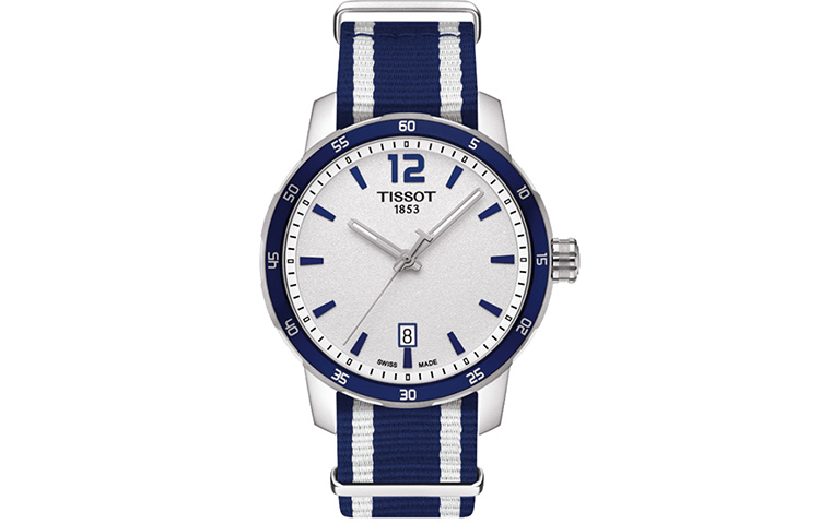 TISSOT Часы Sports Collection Quartz Movement Men's Watch 40mm White Dial Stainless Steel Case Fabric Strap, Silver White Strap
TISSOT Часы Sports Collection Quartz Movement Men's Watch 40mm White Dial Stainless Steel Case Fabric Strap, Silver White Strap