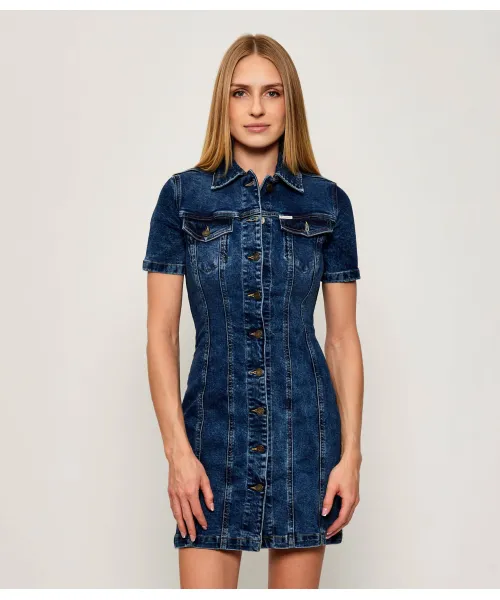 Джинсовое платье Guess Jeans, синий
Джинсовое платье Guess Jeans, синий