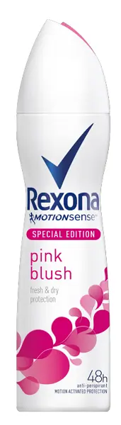 Rexona Pink Blush антиперспирант для женщин, 150 ml
Rexona Pink Blush антиперспирант для женщин, 150 ml