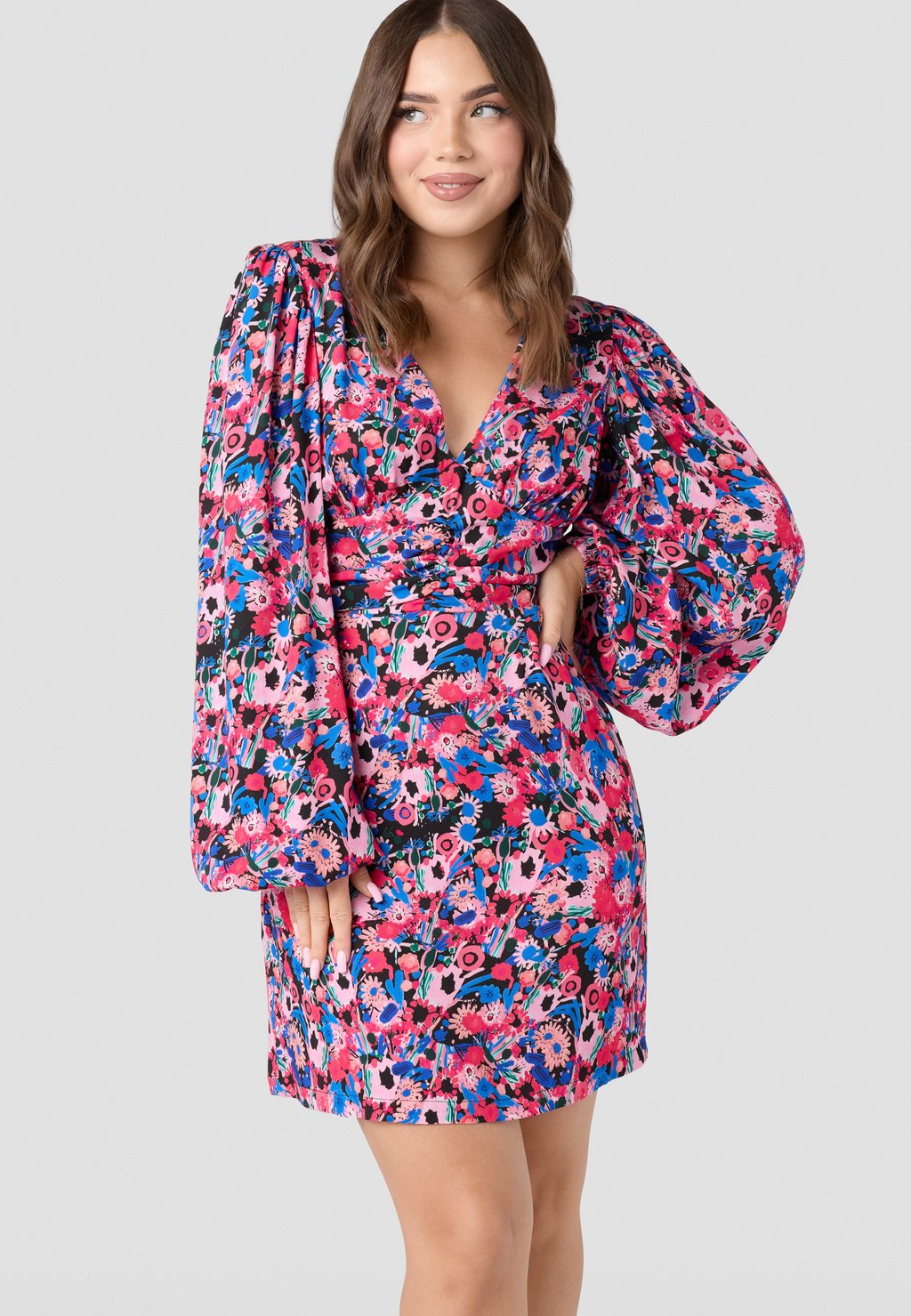 Повседневное платье Laurella, мультиколор 
Повседневное платье Laurella, мультиколор