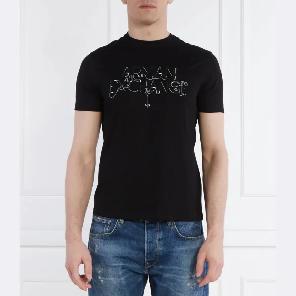 Футболка стандартного кроя Armani Exchange, черный
Футболка стандартного кроя Armani Exchange, черный