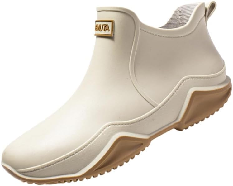 Модные мужские резиновые сапоги с коротким голенищем и короткими рукавами - водонепроницаемые, противоскользящие и теплые Fusecottc, черный
Модные мужские резиновые сапоги с коротким голенищем и короткими рукавами - водонепроницаемые, противоскользящие и теплые Fusecottc, черный