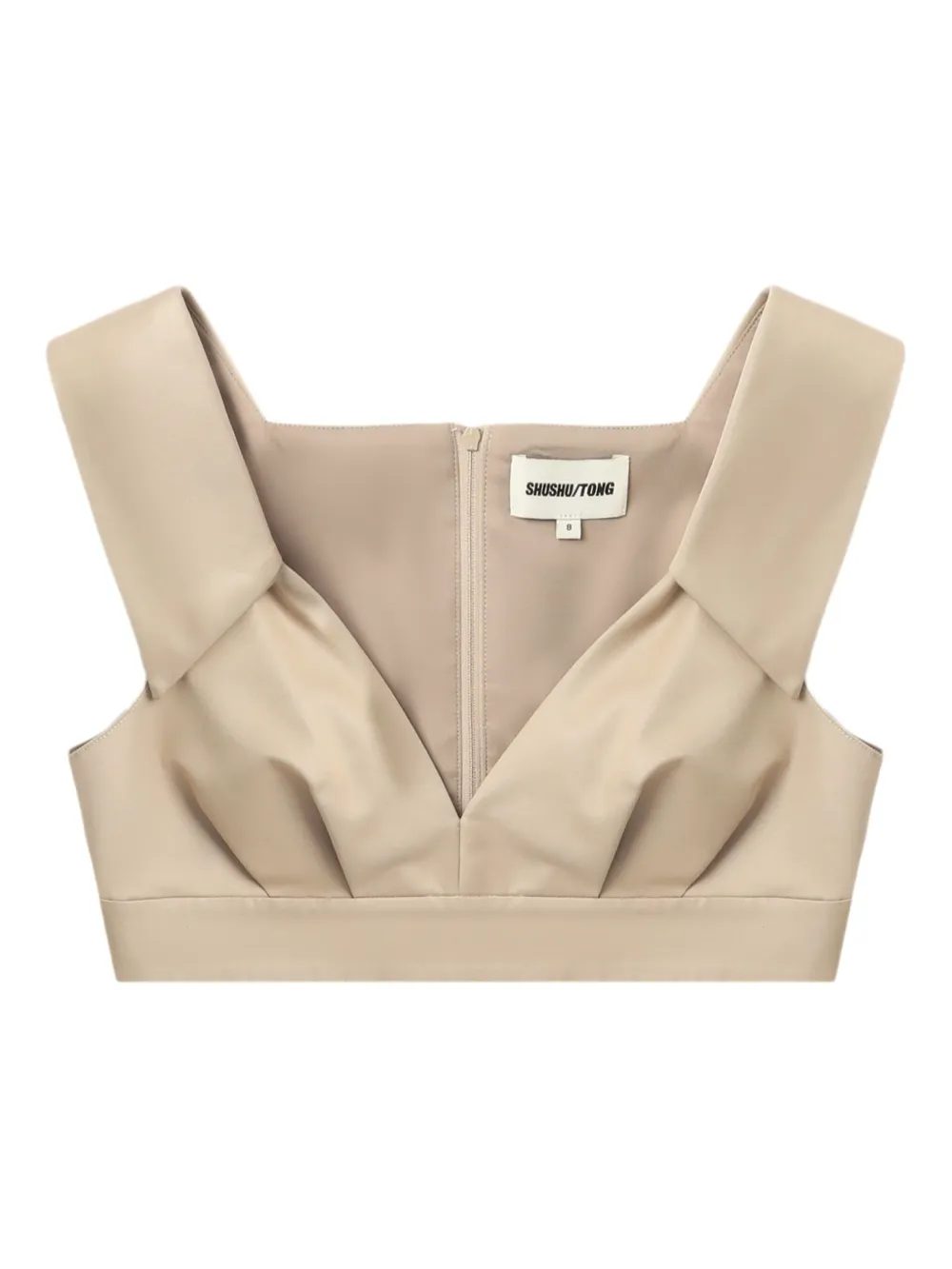 Укороченный топ SHUSHU/TONG, нейтральный
Укороченный топ SHUSHU/TONG, нейтральный