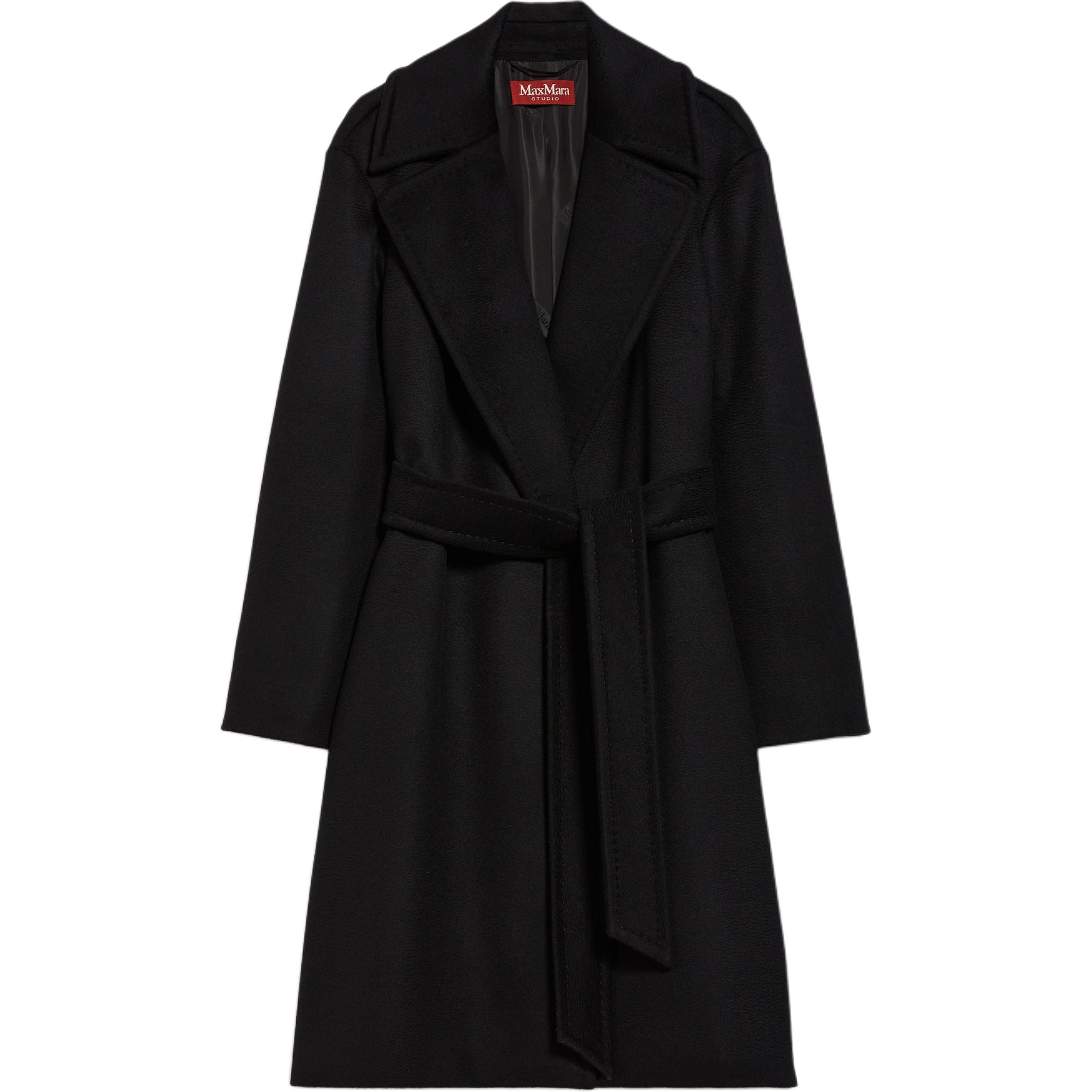 MaxMara Пальто женское Black Lapel Moderate Straight Fit
MaxMara Пальто женское Black Lapel Moderate Straight Fit