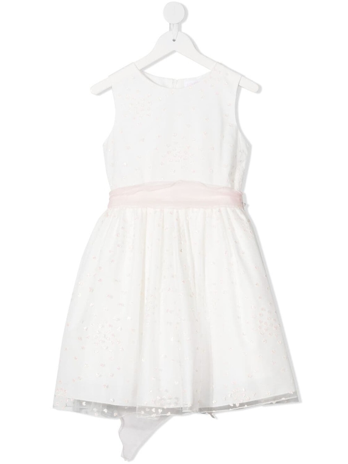 Mimilù расклешенное платье с бантом, белый
Mimilù расклешенное платье с бантом, белый