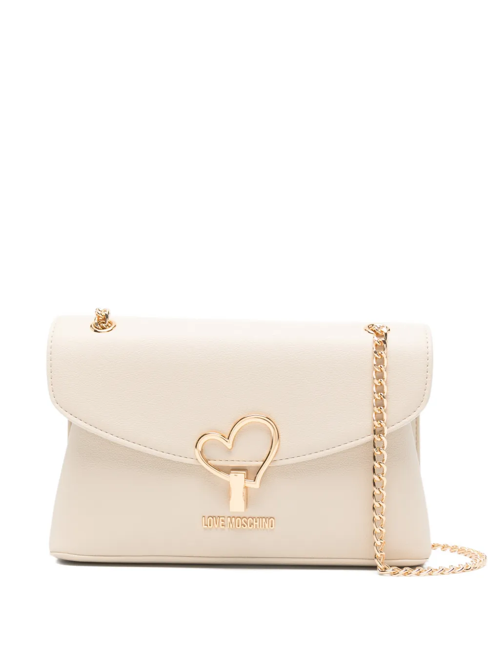Сумка на плечо с цепочкой и сердечком Love Moschino, бежевый
Сумка на плечо с цепочкой и сердечком Love Moschino, бежевый
