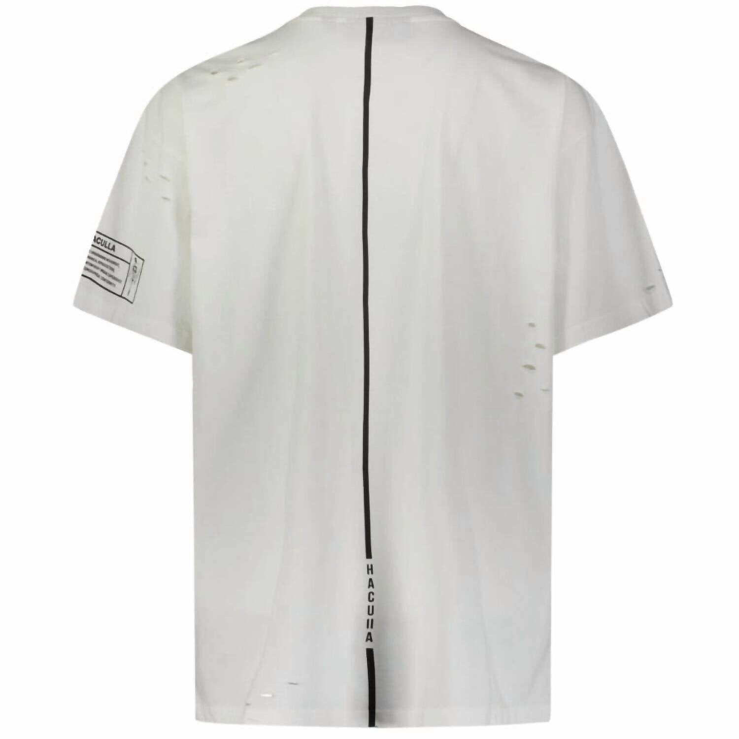 Мужская футболка Chili Drops Vintage темно-белого цвета haculla. 
Мужская футболка Chili Drops Vintage темно-белого цвета haculla.