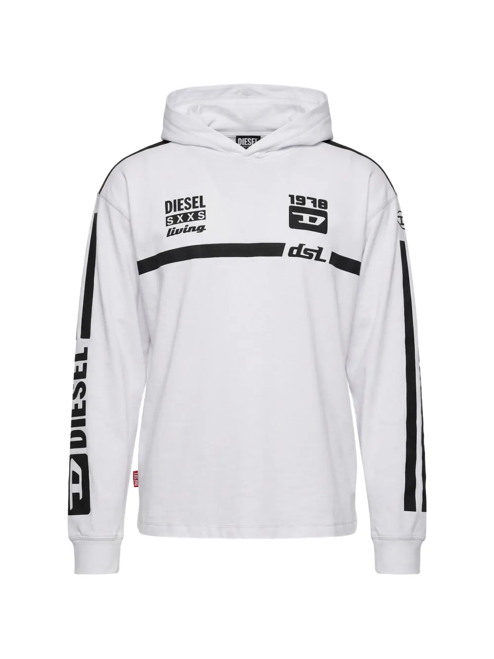 Худи с логотипом DIESEL, белый
Худи с логотипом DIESEL, белый