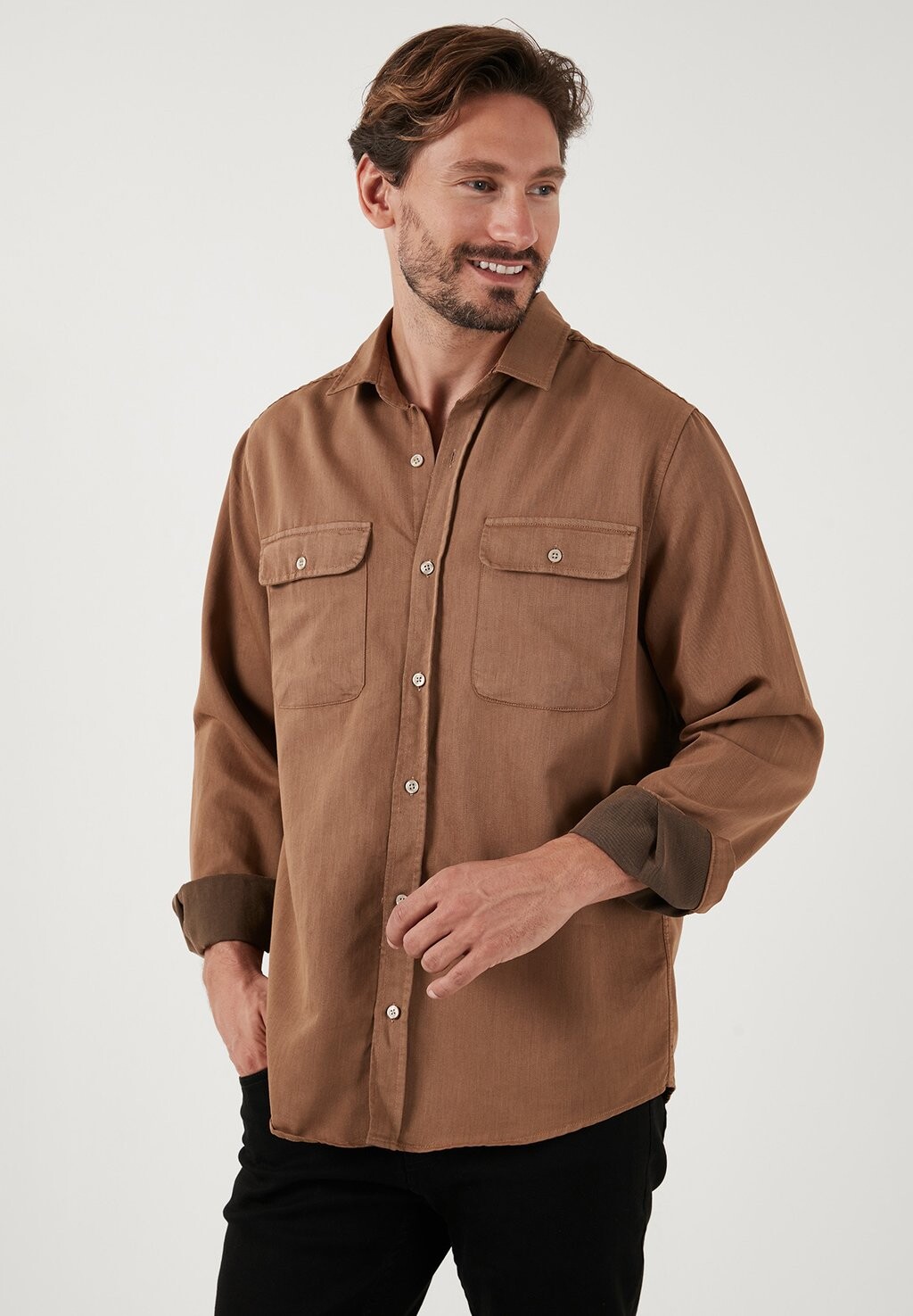 Рубашка REGULAR FIT Buratti, коричневый
Рубашка REGULAR FIT Buratti, коричневый