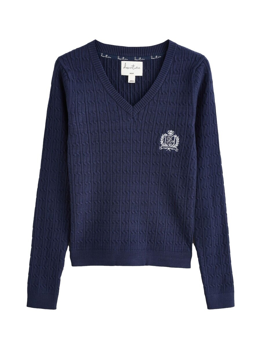 Тонкий вязаный свитер Next Sweater, темно-синий
Тонкий вязаный свитер Next Sweater, темно-синий